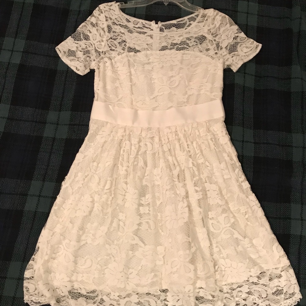 White Lace Dress